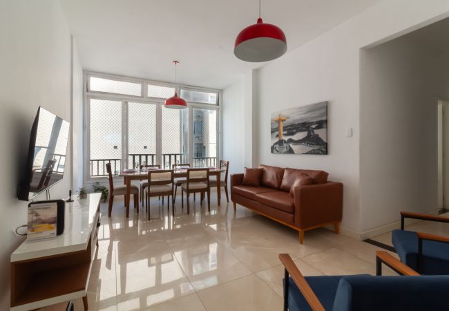 Apartamento em Rio de Janeiro - Apartamento em Copacabana a 4 minutos da praia | SF704 