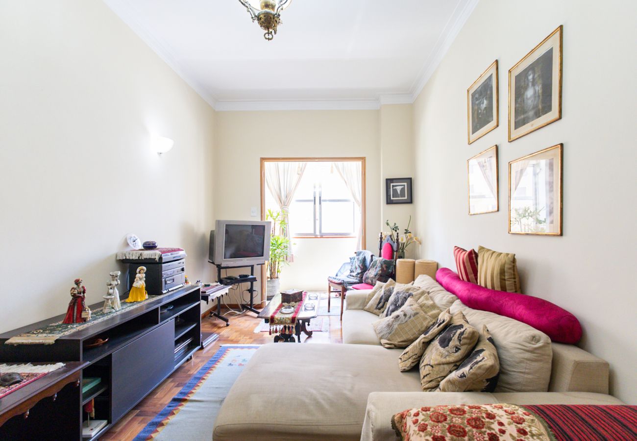 Apartamento em São Paulo - Apto aconchegante a 15 min do metrô na Bela Vista