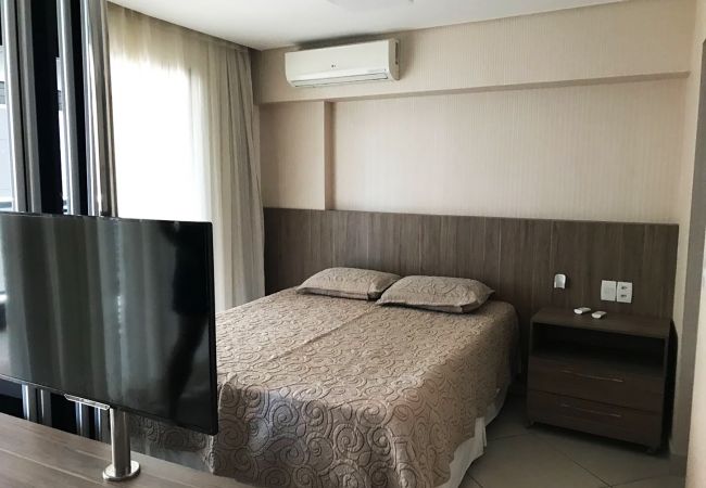 Apartamento em Fortaleza - Apto à beira-mar com wi-fi e piscina em Fortaleza