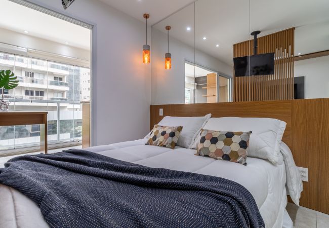 Estúdio em São Paulo -  VI0301 - Akile Rua Augusta C/ Piscina Wi-fi 200mb