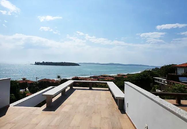 Casa em Armação dos Búzios - Casa com piscina e churrasqueira em Búzios/RJ