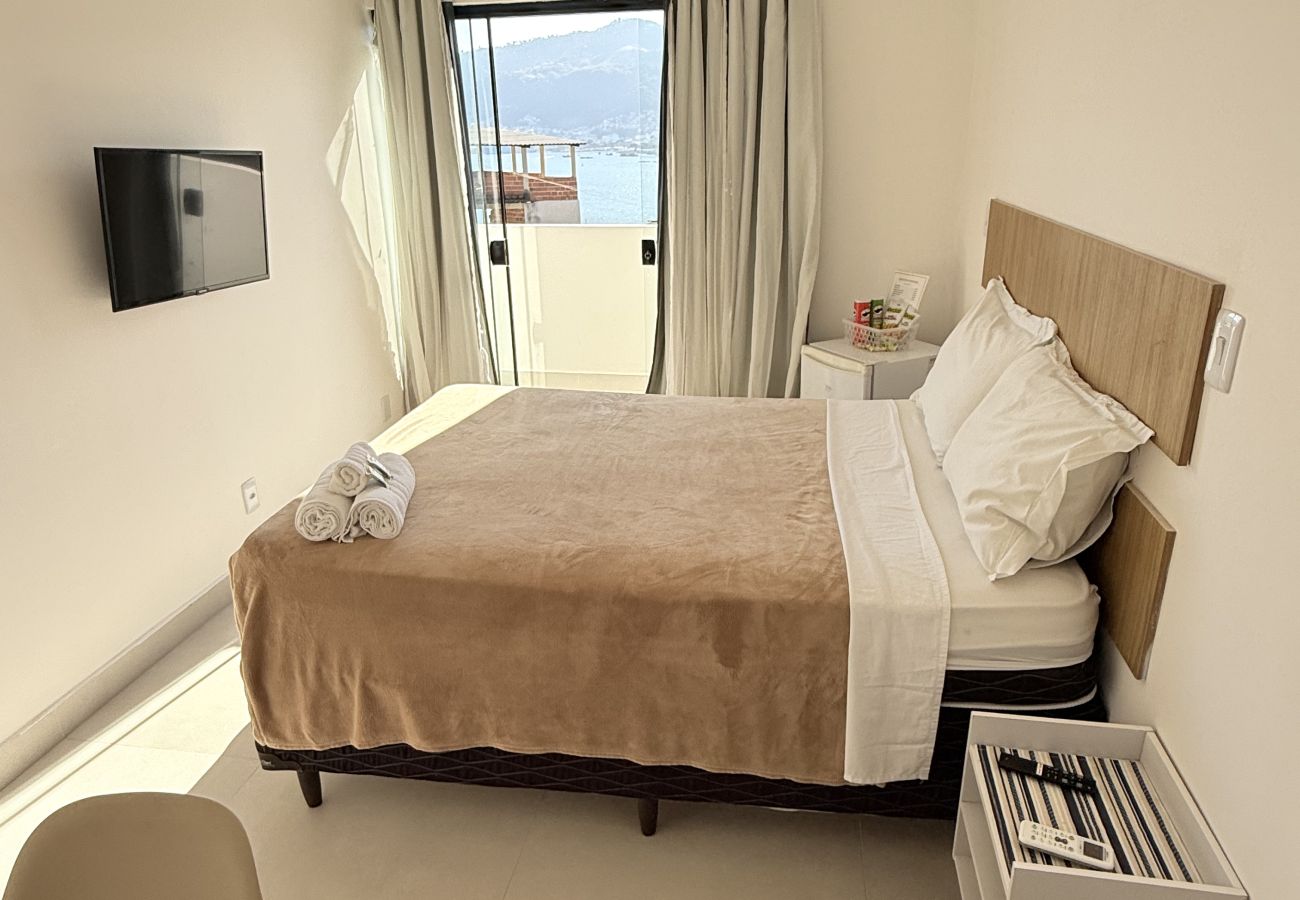 Quarto em Angra dos Reis -  Suíte com vista Para o Mar - Mirante do Marinas