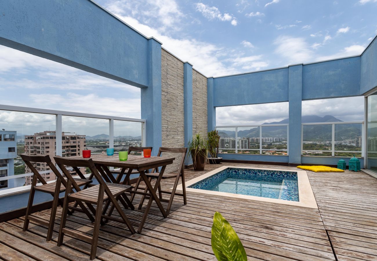 Apartamento em Rio de Janeiro - Cobertura na Barra da Tijuca p/ 6 pessoas | LC2207