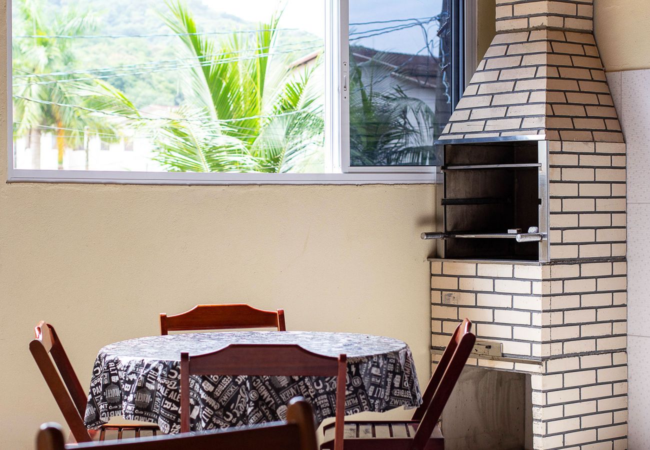 Casa em Ubatuba - Incrível casa com churrasqueira em Ubatuba/SP