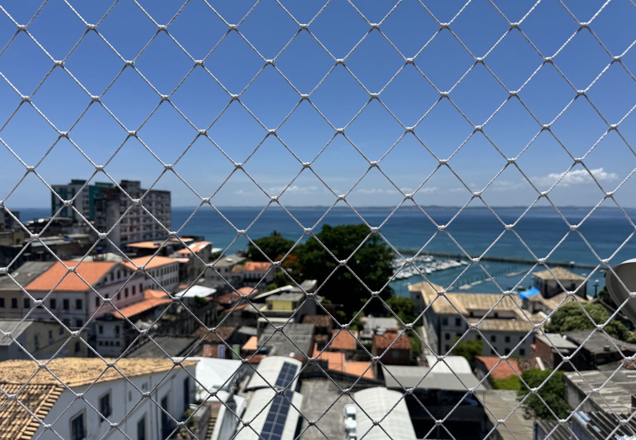 Apartamento em Salvador - Refúgio em Salvador com vista para o mar 