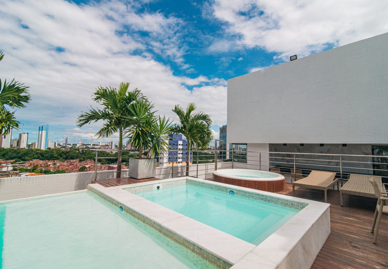 Apartamento em João Pessoa - GOLDFLAT MANAÍRA | Apart-Hotel Studio Deluxe