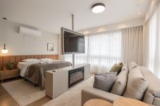 Apartamento em Gramado - Estúdio Alto Padrão a 300m da R Coberta