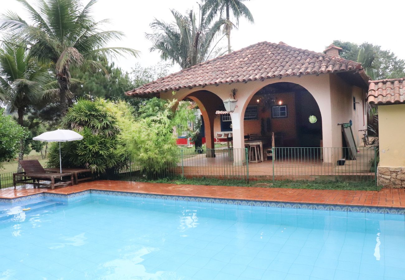 Casa em Rio Novo - Lindo sítio com piscina em Rio Novo-Minas Gerais