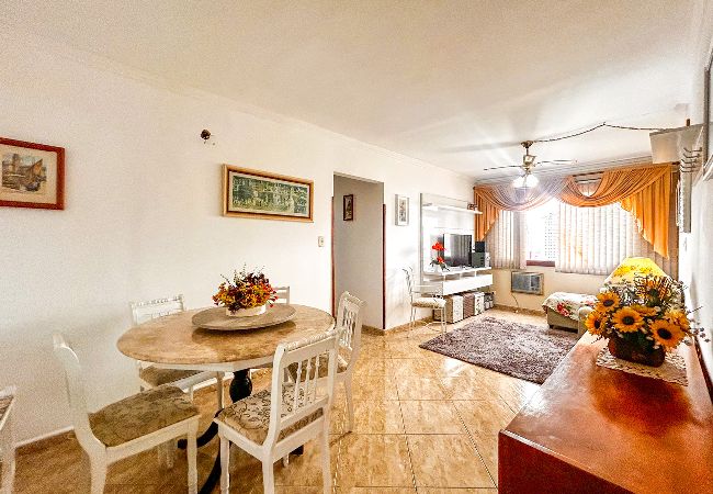 Apartamento em Santos - Apto com Wi-Fi | Ar | Smart TV | Garagem