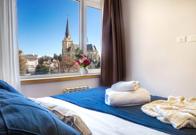 Apartamento em San Carlos de Bariloche - Garza Blanca apartamento no centro da cidade com vista para o lago