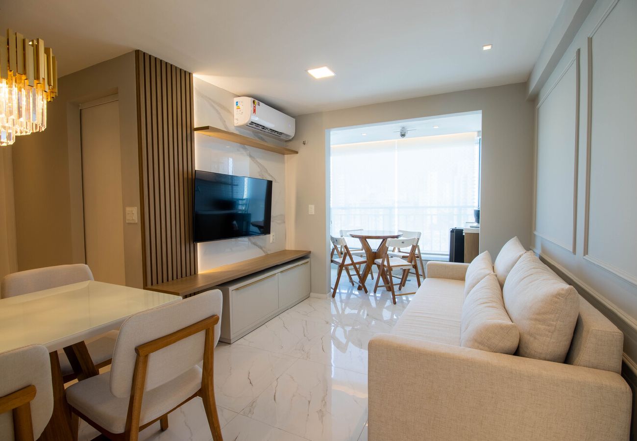 Apartamento em Fortaleza - Apartamento Com Churrasqueira e Wi-Fi no Aldeota