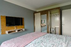 Apartamento em Biguaçu - Loft com ótima localização,Wi-Fi e ar-condicionado