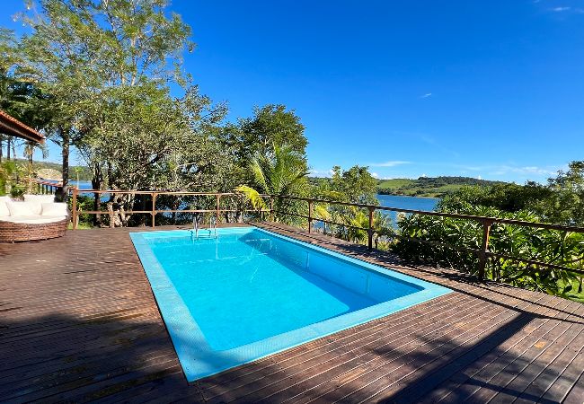 Casa em Delfinópolis - Chácara com lazer completo, Wi-Fi e pet friendly