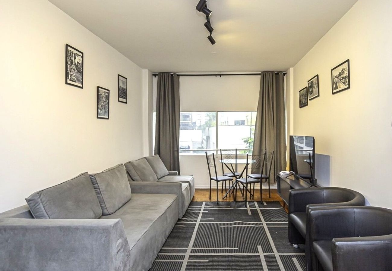 Apartamento em São Paulo - Apartamento aconchegante a 850m da Av. Paulista