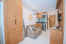 Apartamento em Ipojuca - Flat com WiFi a 400m da Praia de Porto de Galinhas