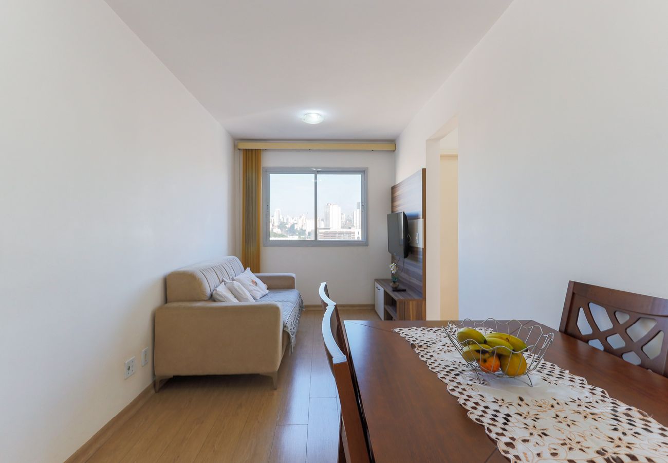 Apartamento em São Paulo - Apto na Mooca com academia, Wi-Fi e pet friendly