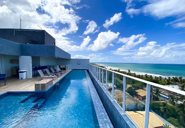 Apartamento em Salvador - Apto c/ Wi-fi, academia, salão de jogos e garagem