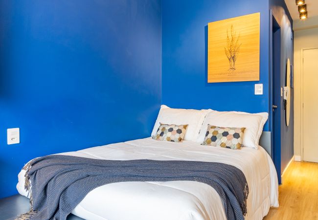 Estúdio em São Paulo - Studio Vista da cidade do 22 andar 