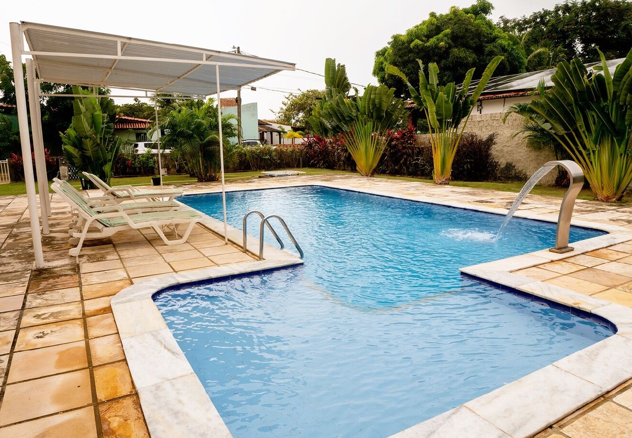 Casa em Ipojuca - Casa com piscina, churrasq, Wi Fi próximo ao mar