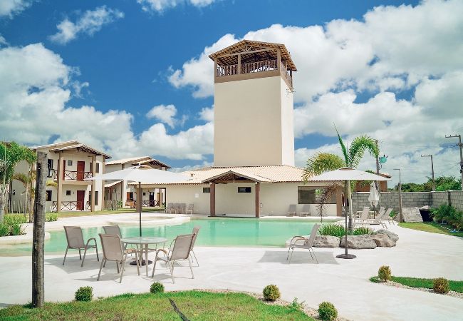 Chalé em Santo Amaro - Chalé Luís Felipe com Piscina, Academia e Mirante