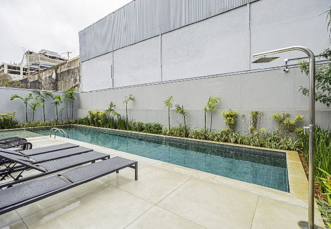 Apartamento em SÃO PAULO - Loft com Academia e Piscina em Indianópolis 