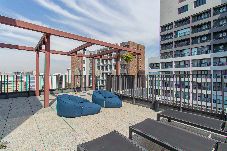 Apartamento em São Paulo - Loft próximo ao metrô com academia na Vila Mariana