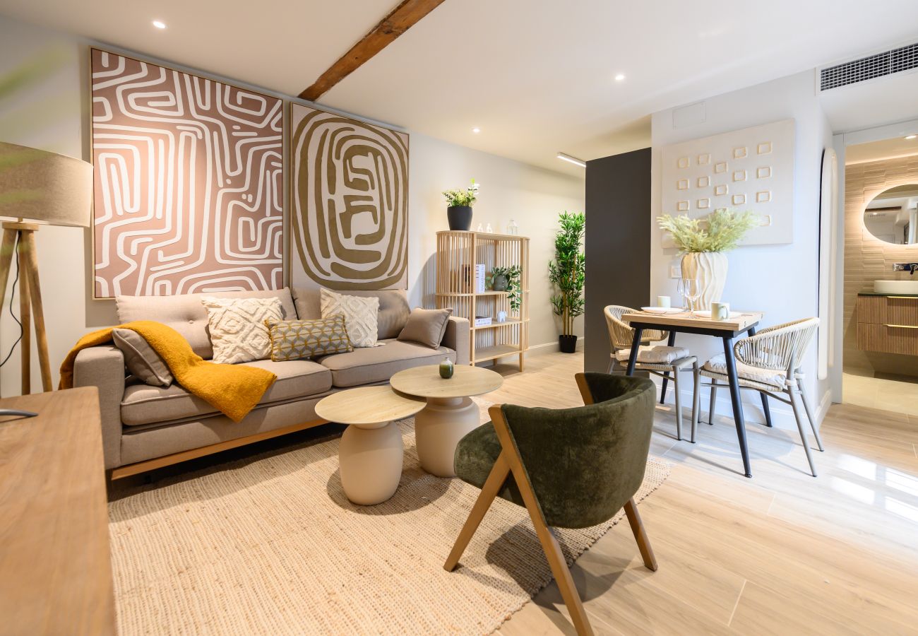 Apartamento em Madrid - Acogedora vivienda en La Latina, una de las zonas más emblemáticas del centro de Madrid.Temporal