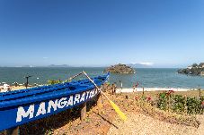 Apartamento em Mangaratiba - Loft em condomínio com mar em Mangaratiba