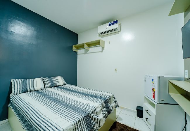 Apartamento em Fortaleza - Flat c Wi-Fi e Ar-condicionado Perto do Aeroporto