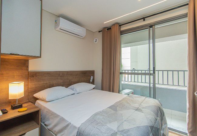 Apartamento em São Paulo - Flat c academia na Vila Mariana próx ao Ibirapuera
