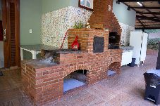 Chalé em Marechal Floriano - Chalé com Deck e Churrasqueira nas Montanhas