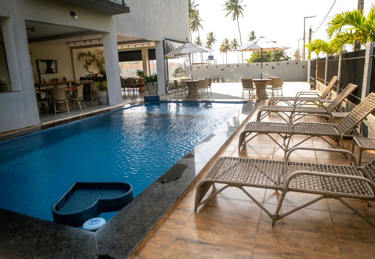 Apartamento em Japaratinga - Apto c 2 suítes e Lazer Completo a 100m da Praia