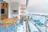 Apartamento em Florianópolis - Apto Pé na Areia com Varanda e Churrasqueira