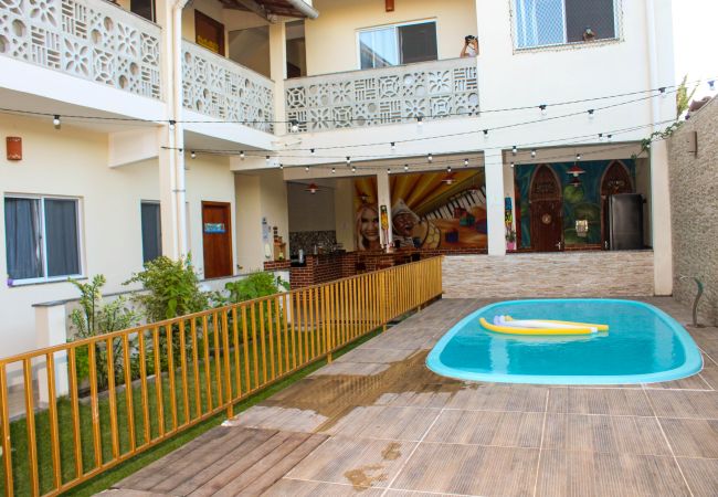 Quarto em Itaúnas - Pousada Sonho Meu em Itaúnas - Suíte Tripla - QTP