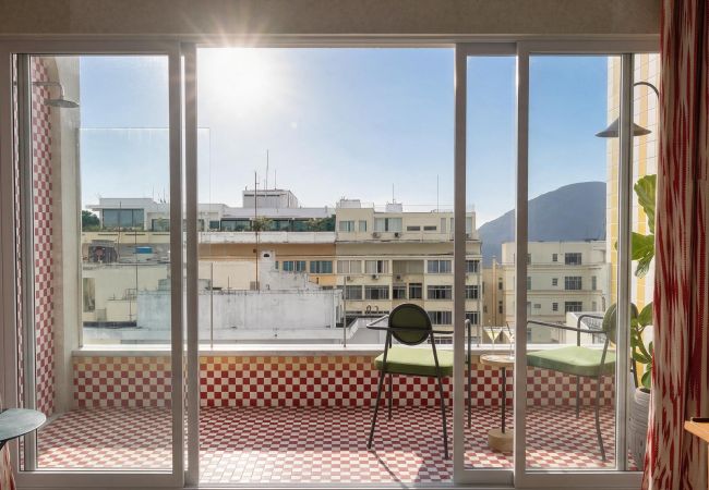 Apartamento em Rio de Janeiro - Suíte Master com vista para Praia - Vila Casa Rio