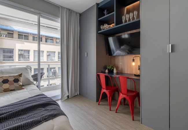 Apartment in São Paulo - Complete studio at 10mts subway Luz