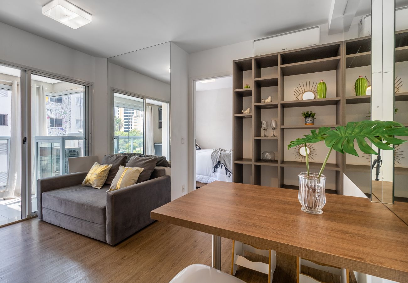 Apartment in São Paulo - Apartment with garage, GYM, heated pool and sauna