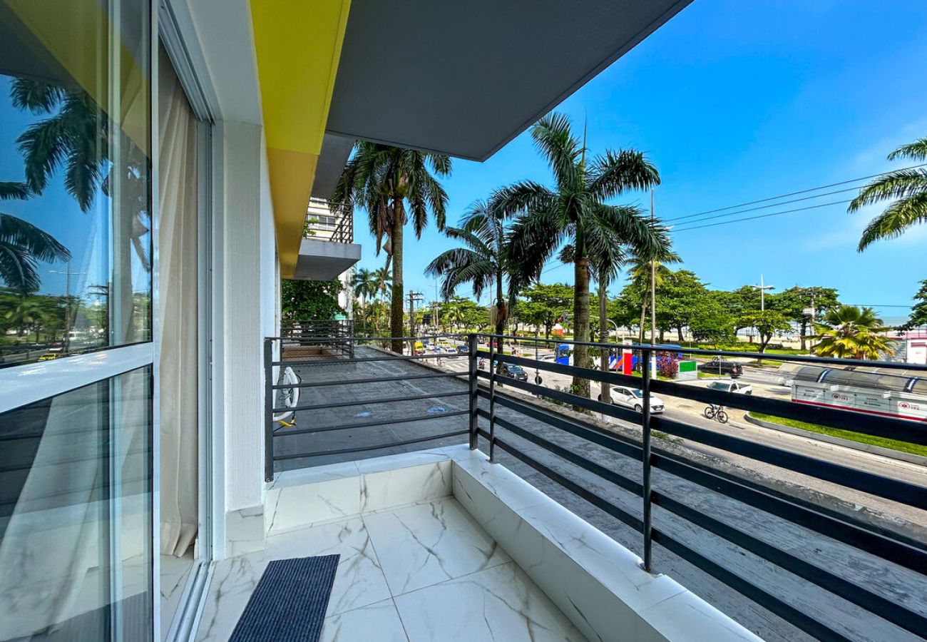 Apartment in Santos - Apto confortável e estiloso com wi-fi a beira mar