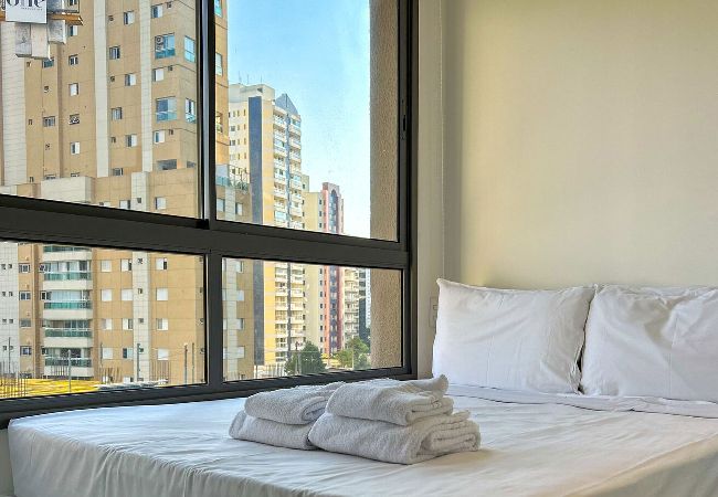 Apartment in São Paulo - Ótimo Apto a 900m do Parque ibirapuera com WiFi/SP