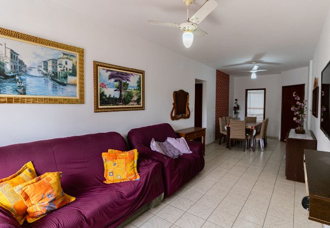 Apartment in Praia Grande - Apto com bela vista a 100m da Praia da Guilhermina