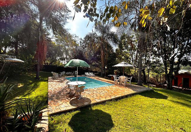 House in Bragança Paulista - Country House with Pool and Gourmet Area | Bragança