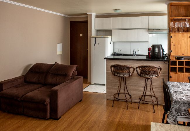 Apartment in Curitiba - Apto com churrasqueira, Wi-Fi e ótima localização