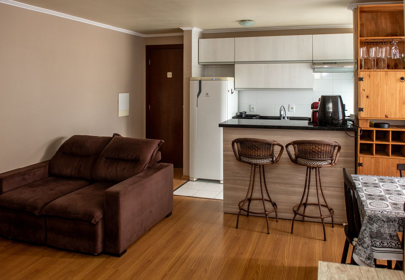 Apartment in Curitiba - Apto com churrasqueira, Wi-Fi e ótima localização
