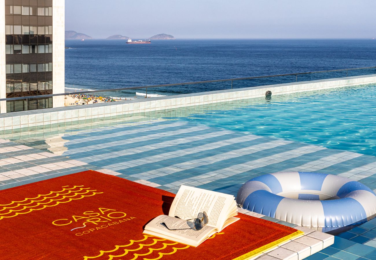 Apartment in Rio de Janeiro - Sea View and Balcony with Bathtub | Q4
