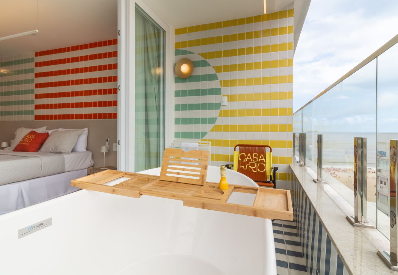 Apartment in Rio de Janeiro - Sea View and Balcony with Bathtub | Q3