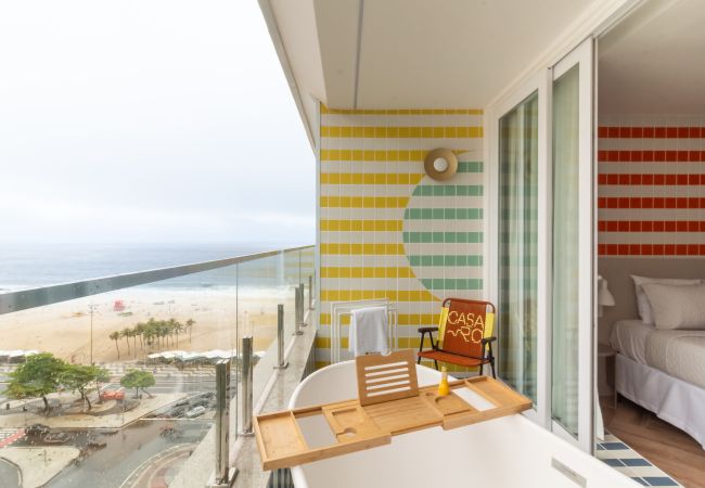 Apartment in Rio de Janeiro - Sea View and Balcony with Bathtub | Q20