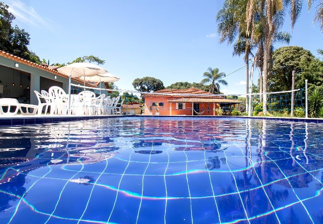 House in Socorro - Chácara com piscina, área gourmet equipada e Wi-Fi