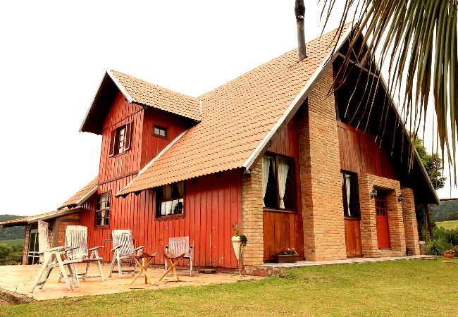 Chalet in Ponte Alta - Refúgio na Serra Catarinense: Chalé bem equipado