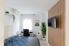 Rent by room in Madrid - Paris: room with comfort, cosiness and shared areas Chamartín – Mauricio Legendre