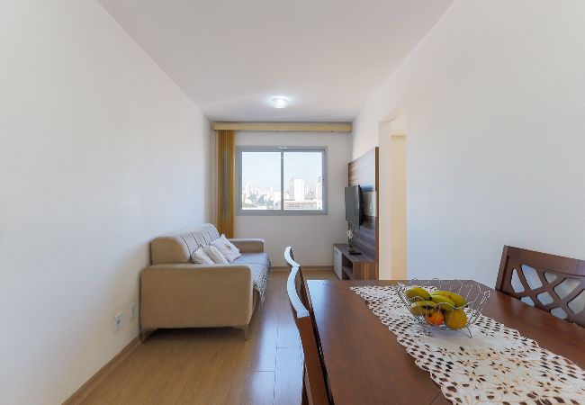 Apartment in São Paulo - Apto na Mooca com academia, Wi-Fi e pet friendly
